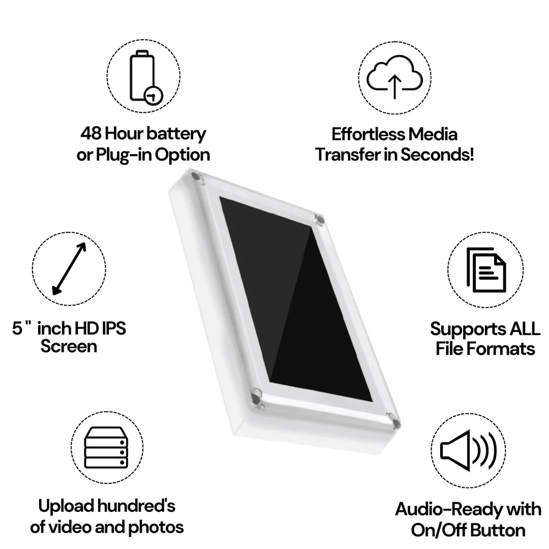 Treasured Memories ™ Digital Video Frame - Treasured Memories